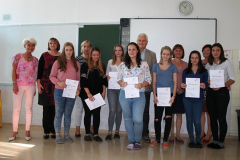 Podelitev nemške jezikovne diplome 2016